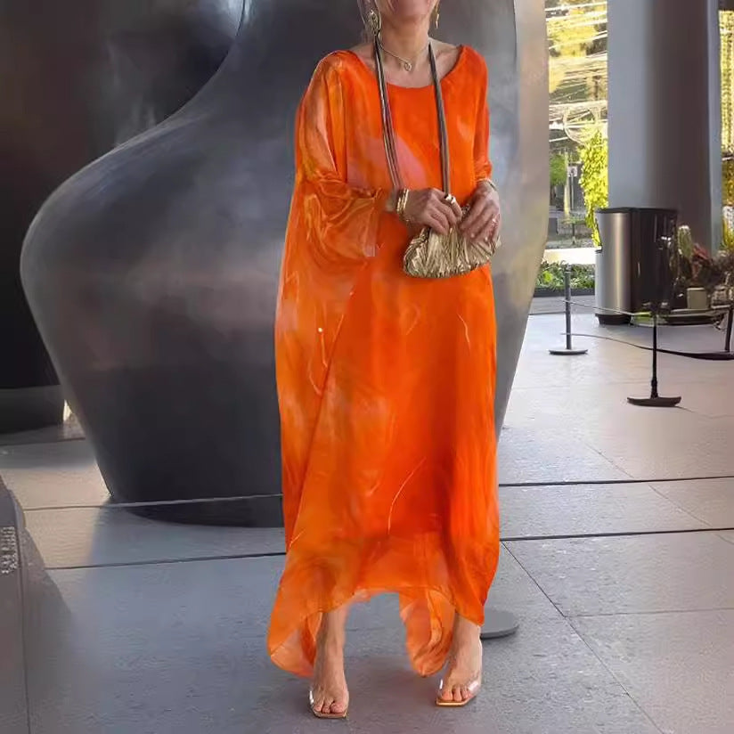Robe Élégante en Chiffon