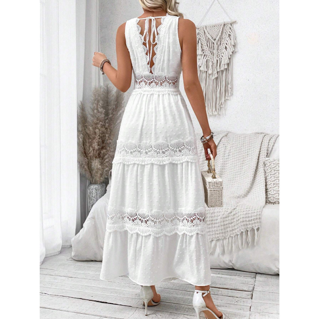 Robe d'Été Chic en Dentelle