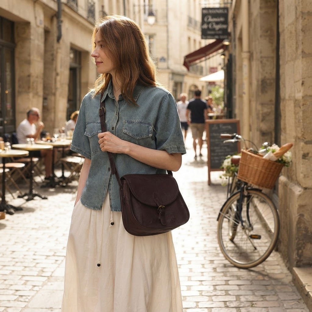 Sac à Main en Cuir – Élégance Intemporelle & Style Raffiné