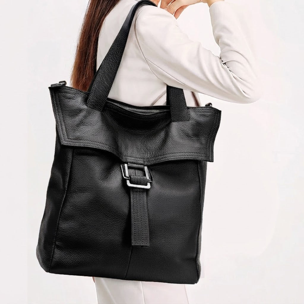 Sac à Bandoulière en Cuir – Élégant & Pratique