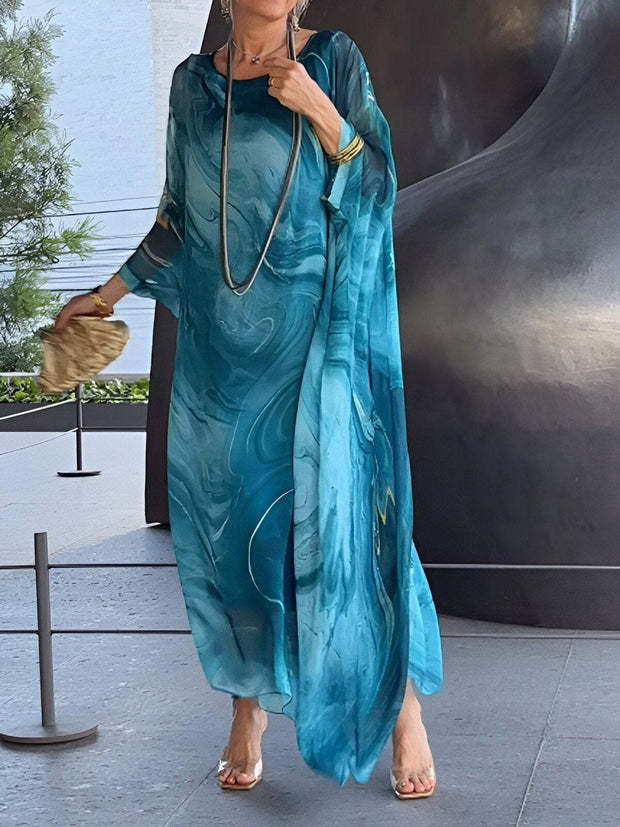 Robe Élégante en Chiffon