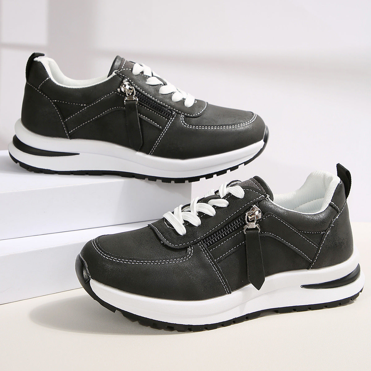 Chaussures femmes à lacets – Look chic