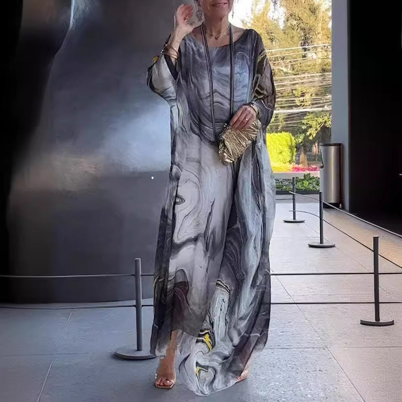 Robe Élégante en Chiffon