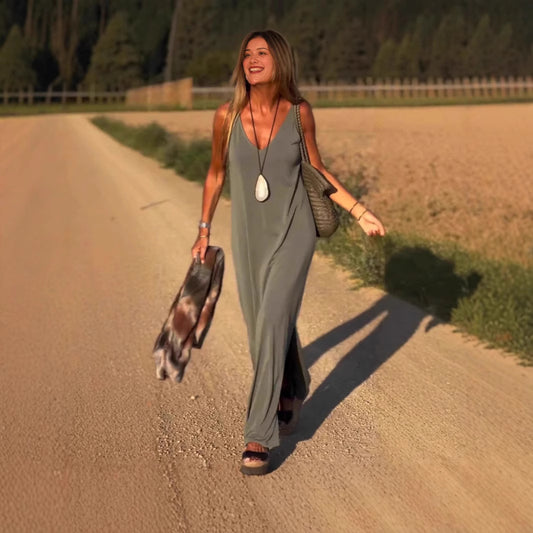 Robe Élégante à Fines Bretelles
