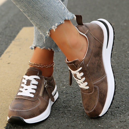 Chaussures femmes à lacets – Look chic